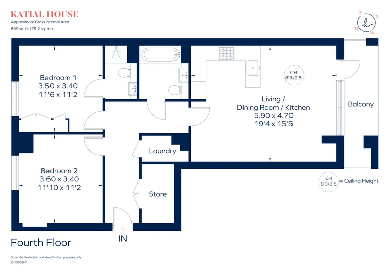 Floorplan 1 for Goswell Road London EC1V