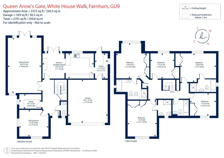 Floorplan 1 for White House Walk, Farnham, GU9