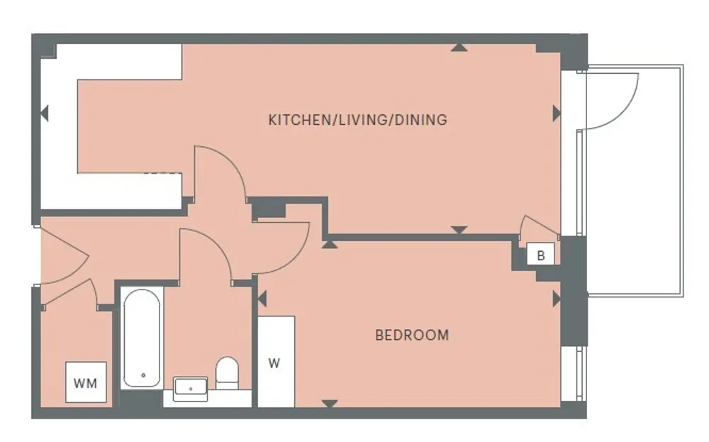 Floorplan for Plot 477 Station Approach, Watford, WD19