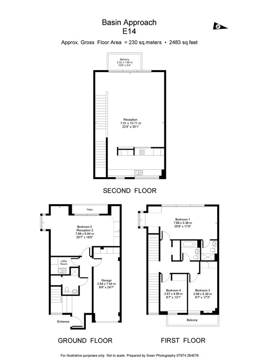 Limehouse Basin, London, E14 floorplan