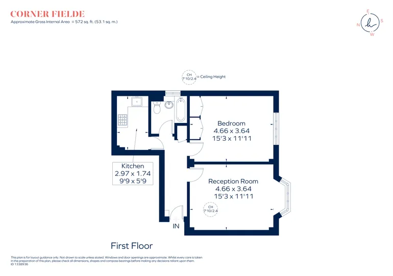 Floorplan 1 for Streatham Hill Corner Fielde SW2