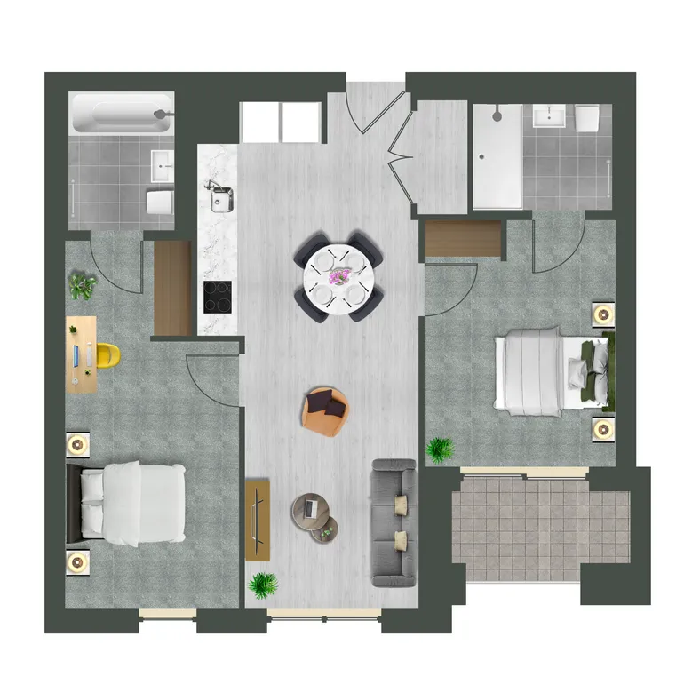 Floorplan 1 for Hove Central, 11 Boulevard Place Brighton BN3
