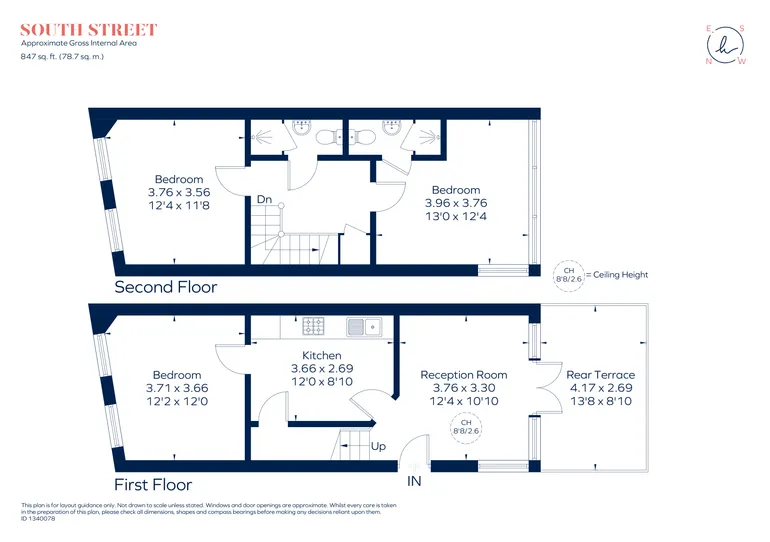 Floorplan 1 for South Street, Isleworth, TW7