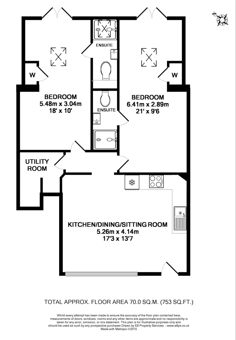 Floorplan 1 for Wharton Road Oxford OX3