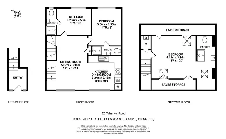 Floorplan 1 for Wharton Road Headington OX3