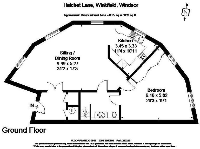 Floorplan 1 for Hatchet Lane Winkfield SL4