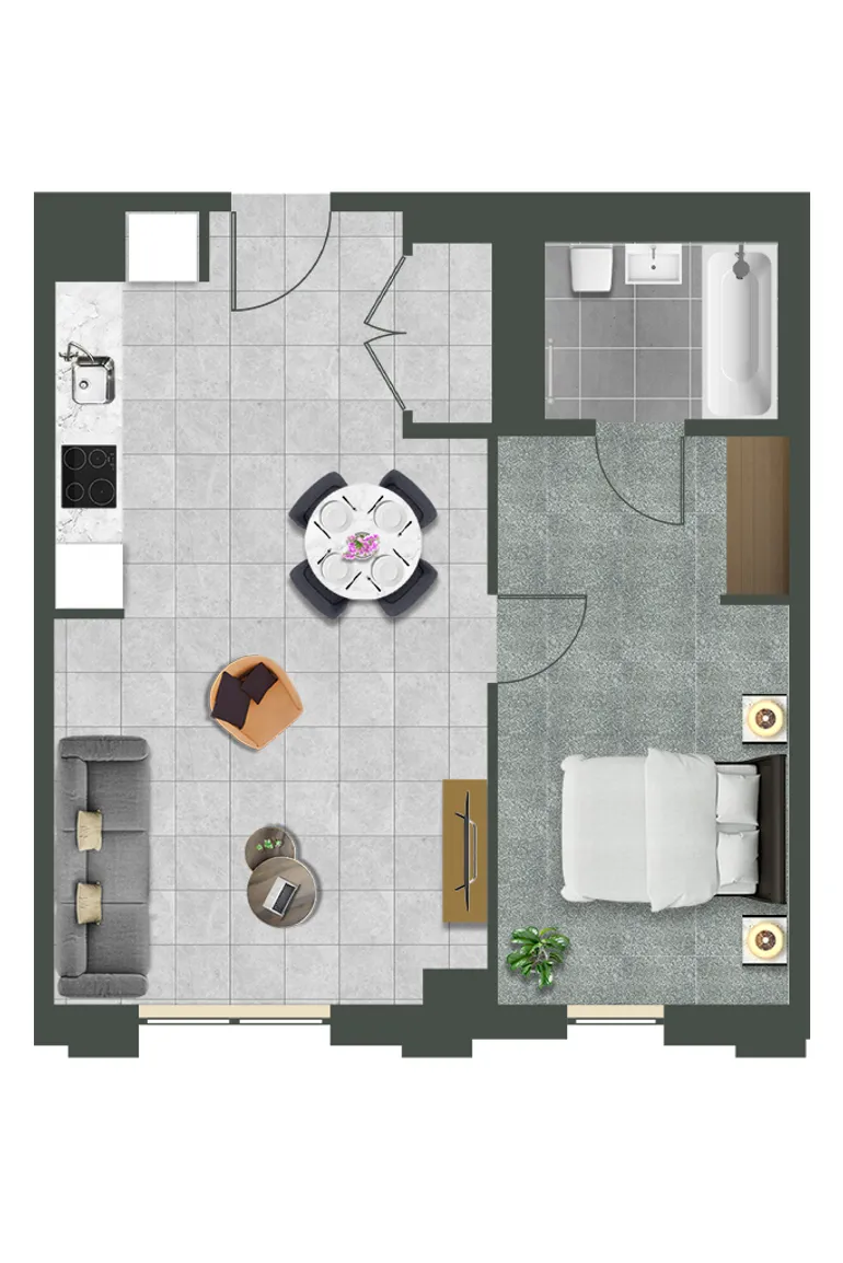 Floorplan 1 for Hove Central, 11 Boulevard Place Hove BN3