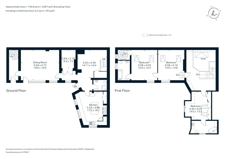 Floorplan 1 for Underwood Road Caterham CR3