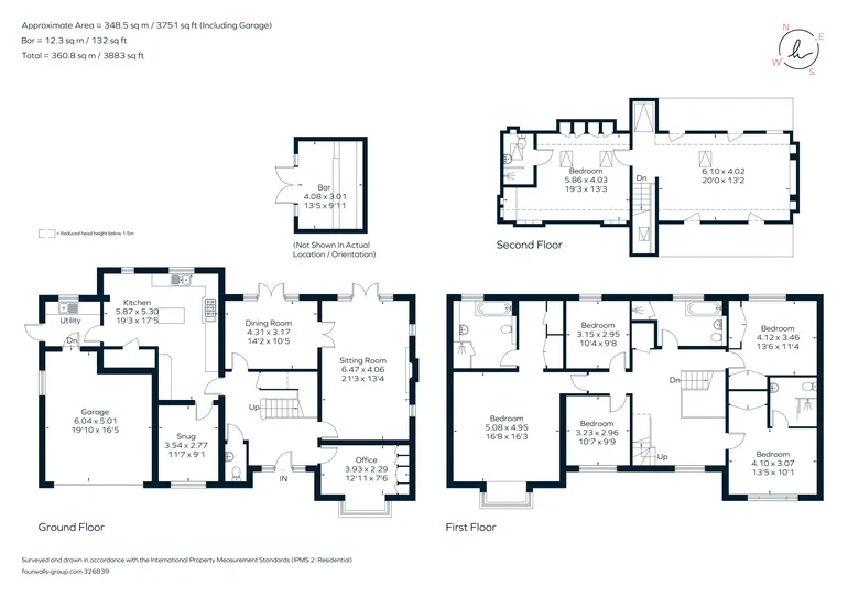 Floorplan 1 for Welcomes Road Kenley CR8