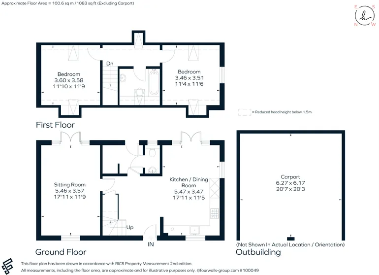 Floorplan 1 for Harcourt Meadow Blackditch OX29