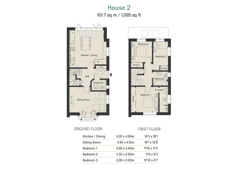 Floorplan 1 for Amerden Close, Maidenhead, SL6
