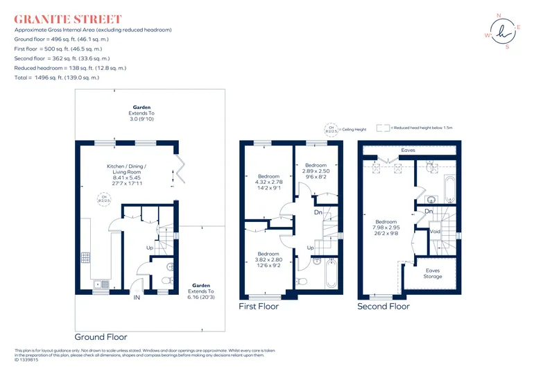 Floorplan 1 for Granite Street, London, SE18