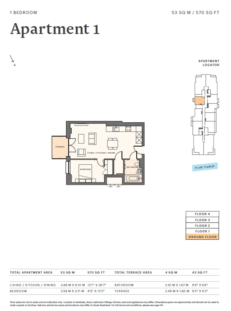 Floorplan 1 for Broom Road, Teddington, TW11