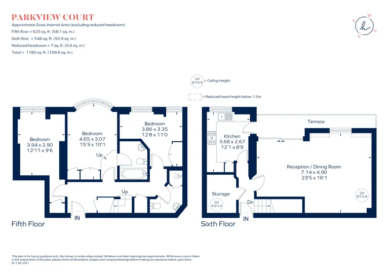 Floorplan 1 for Fulham High Street, London, SW6