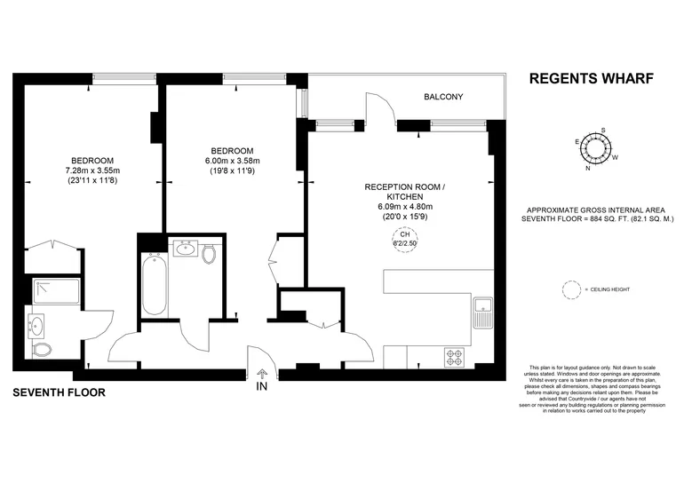 Floorplan 1 for Camley Street London N1C
