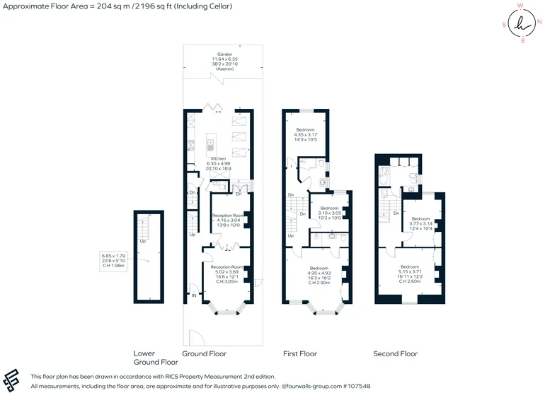 Floorplan 1 for Thorney Hedge Road, London, W4