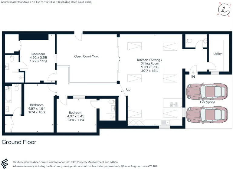 Floorplan 1 for Rollestone Street Salisbury SP1