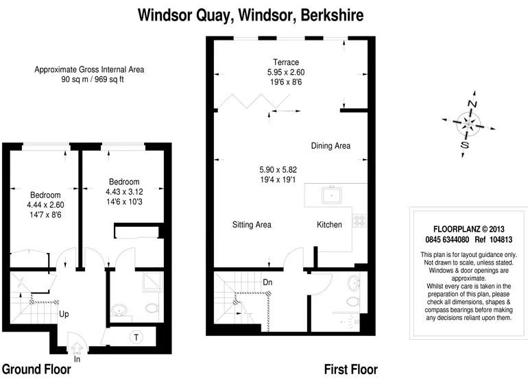 Floorplan 1 for Farm Yard, Windsor, SL4