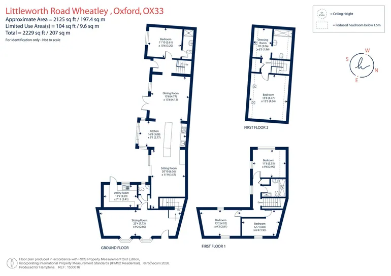 Floorplan 1 for Littleworth Road, Oxford, OX33