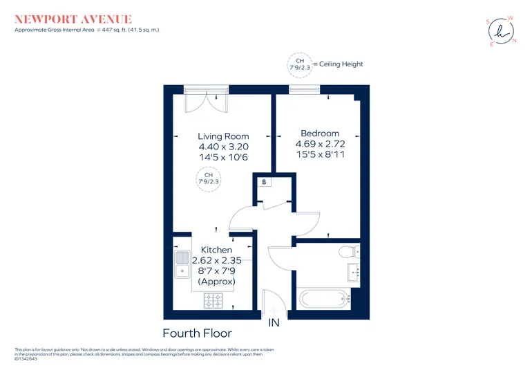 Floorplan 1 for Newport Avenue, London, E14