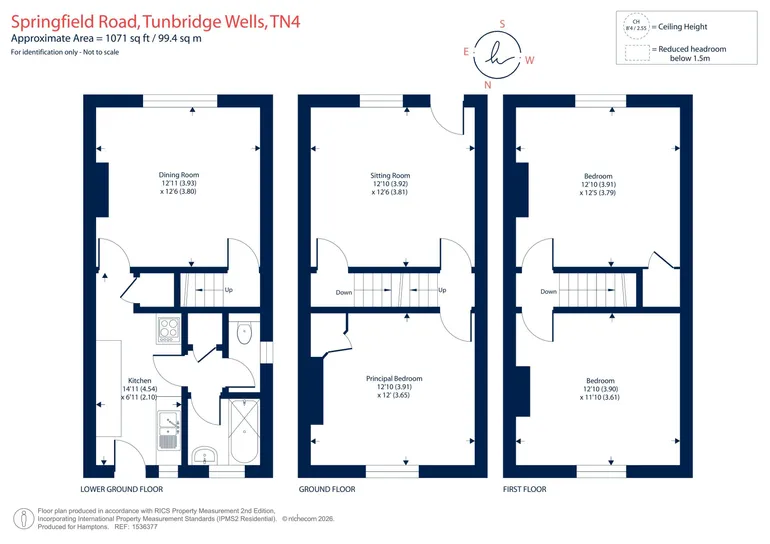 Floorplan 1 for Springfield Road Southborough TN4