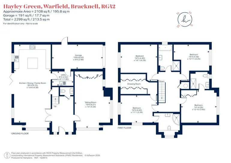 Floorplan 1 for The Limes, Bracknell, RG42