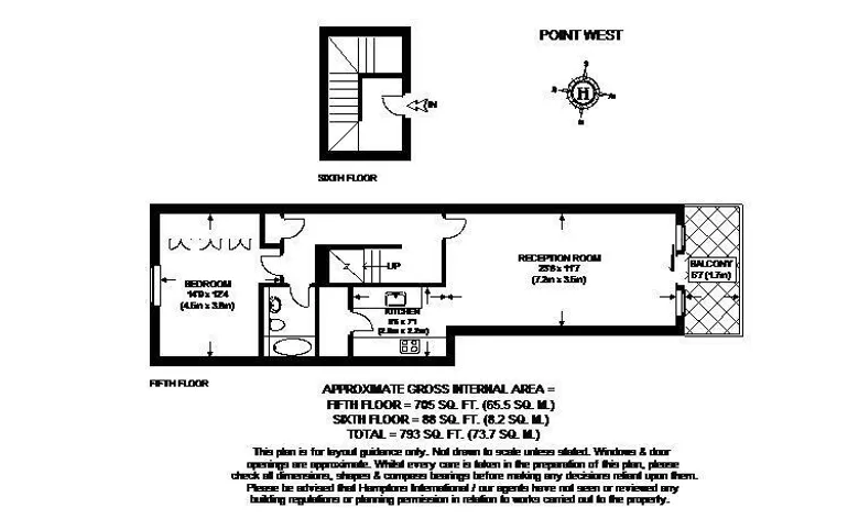 Floorplan 1 for Cromwell Road London SW7