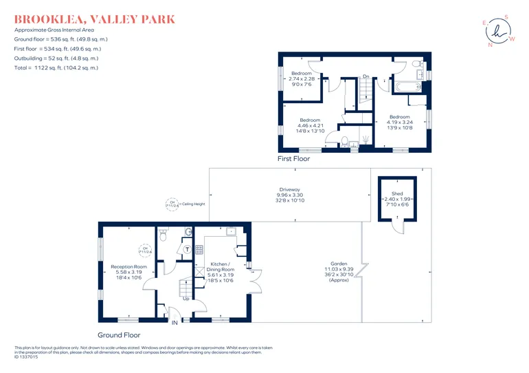 Floorplan 1 for Aynesdale Roundhouse Road Didcot OX11
