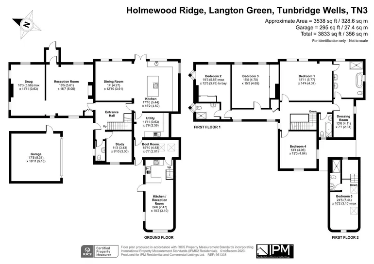 Floorplan 1 for Holmewood Ridge Langton Green TN3