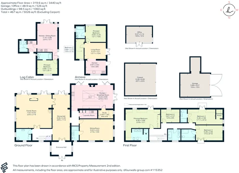 Floorplan 1 for Norton Curlieu Lane, Lower Norton, CV35