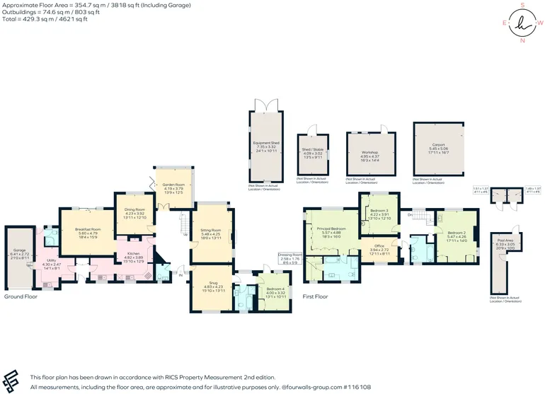 Floorplan 1 for Sand Barn Lane, Black Hill, CV37