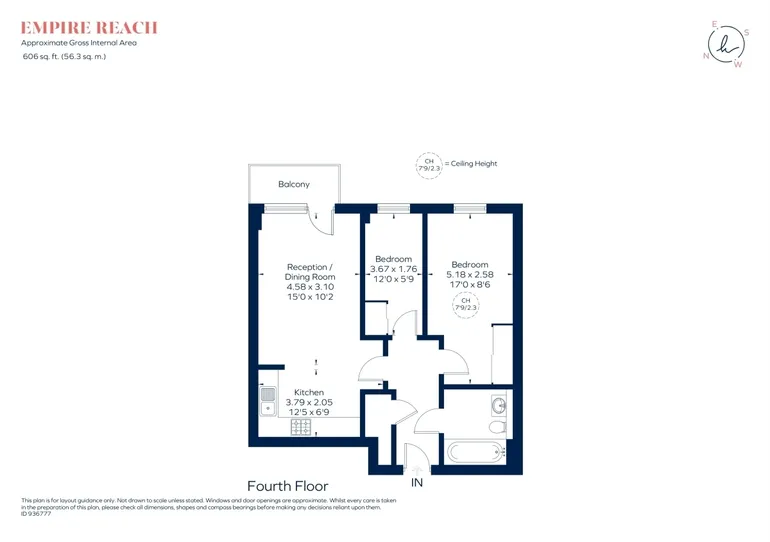 Floorplan 1 for Dowells Street, London, SE10