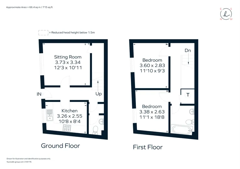 Floorplan 1 for Three Cuppes Lane Salisbury SP1