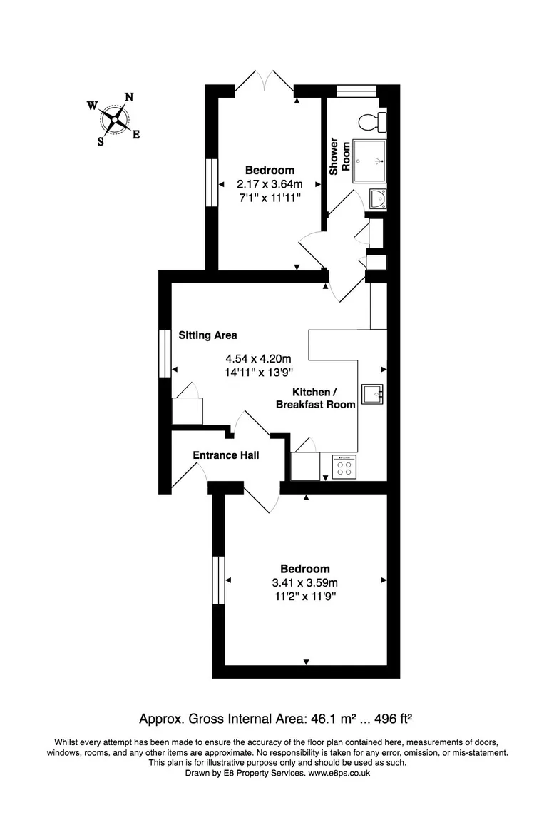 Floorplan 1 for Abingdon Road Oxford OX1