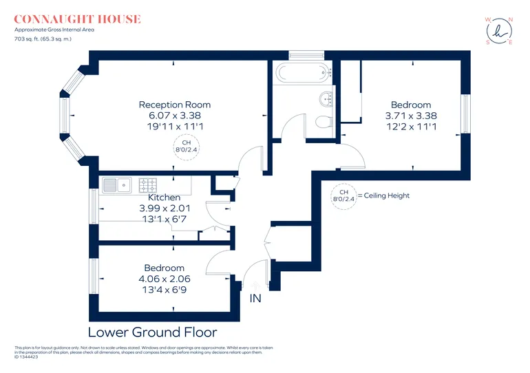 Floorplan 1 for Grove Road, Surbiton, KT6