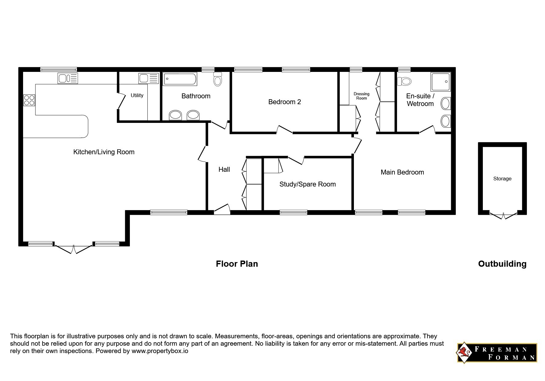 Room Plan Icon 3 bedroom property for sale in Ridgeway Crescent, Tonbridge, Kent, TN10 ...