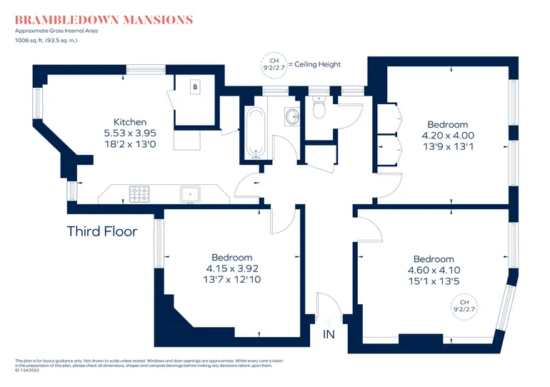 Floorplan 1 for Crouch Hill, London, N4