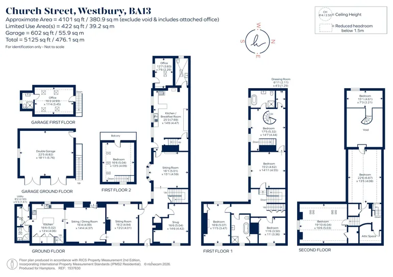 Floorplan 1 for Church Street, Westbury, BA13