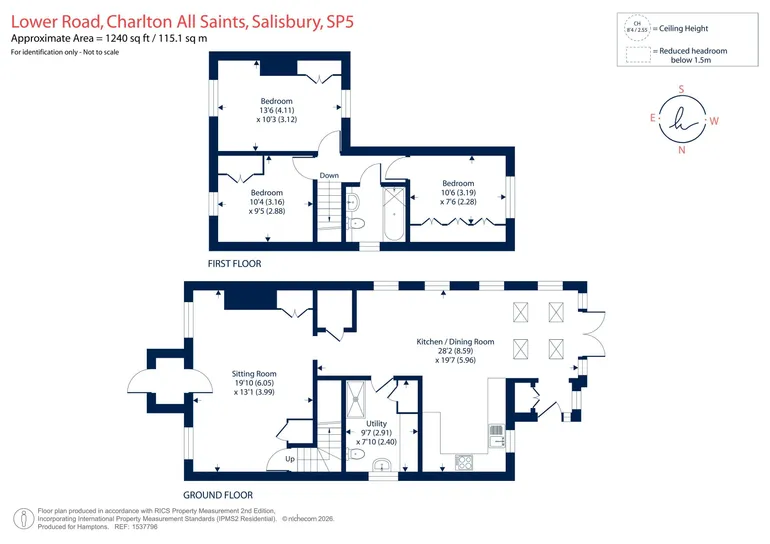 Floorplan 1 for Lower Road, Salisbury, SP5