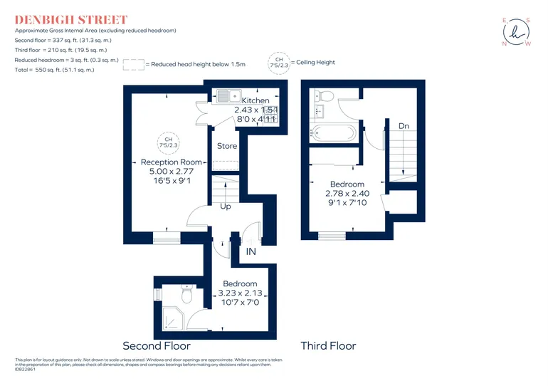 Floorplan 1 for Denbigh Street London SW1V