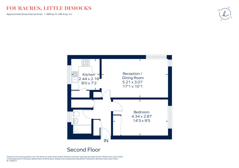 Floorplan 1 for Little Dimocks London SW12
