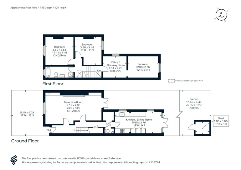 Floorplan 1 for Idmiston Road London SE27