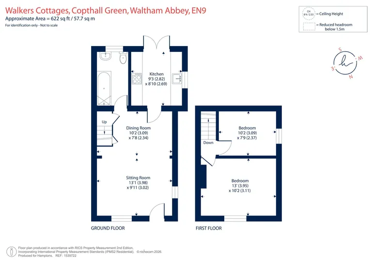 Floorplan 1 for Copthall Green, Waltham Abbey, EN9