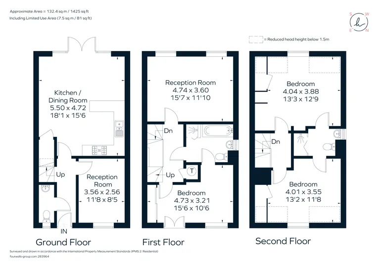 Floorplan 1 for Bournemead Bushey WD23