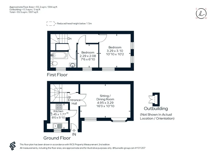 Floorplan 1 for Islip Road Oxford OX2