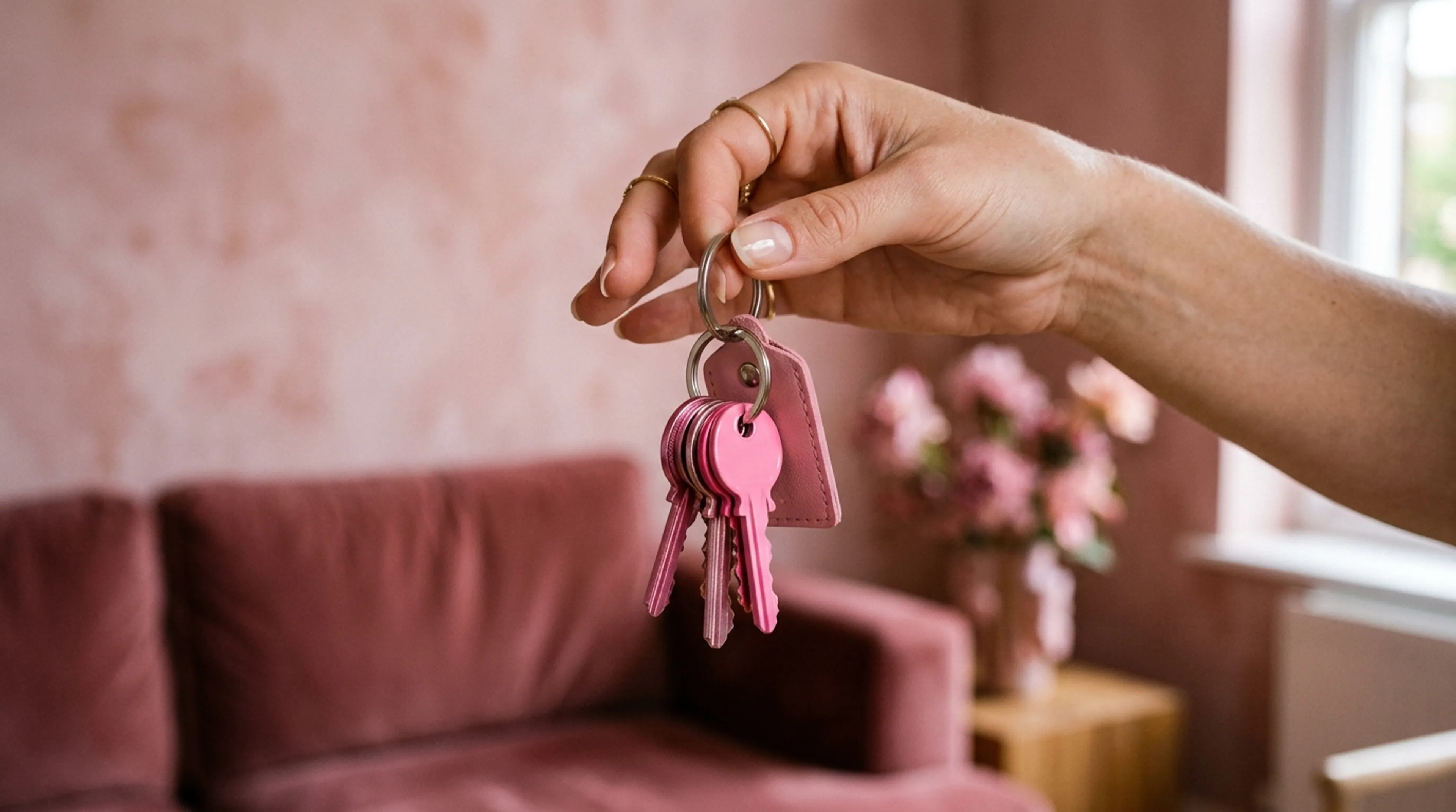 https://mr3.homeflow-assets.co.uk/files/media/image/0000/0000/8fae5c33e4b1333ae580772dd827bc14/Hand_holding_pink_keys_202606120938.jpeg