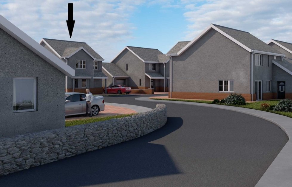 property for sale in Y Ffor, Pwllheli, North Wales £196,000