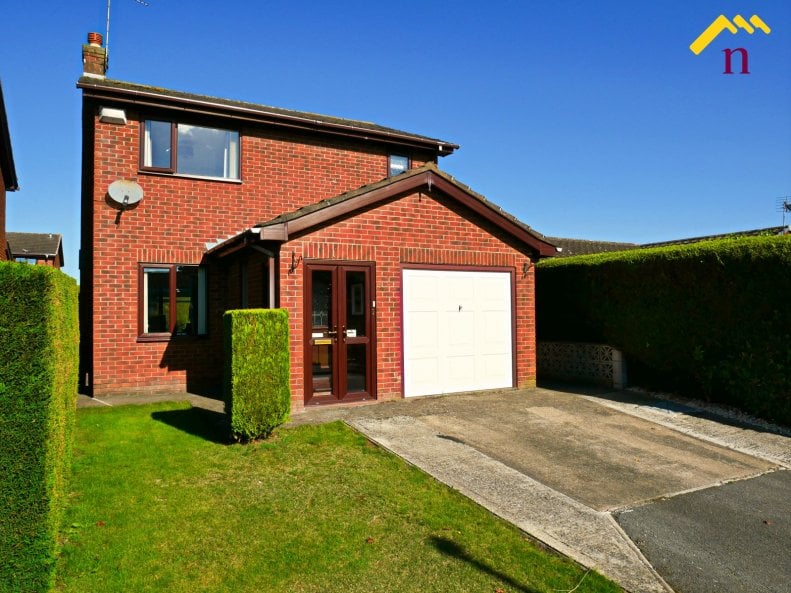 3 bedroom detached house for sale in Overleigh Drive, Borras, Wrexham