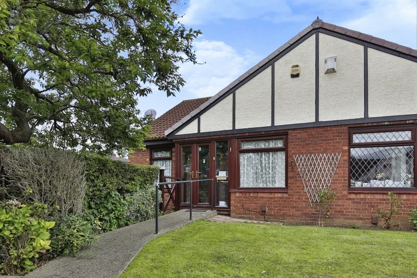 The Sycamores, Hartlepool 2 bedroom semidetached bungalow Manners