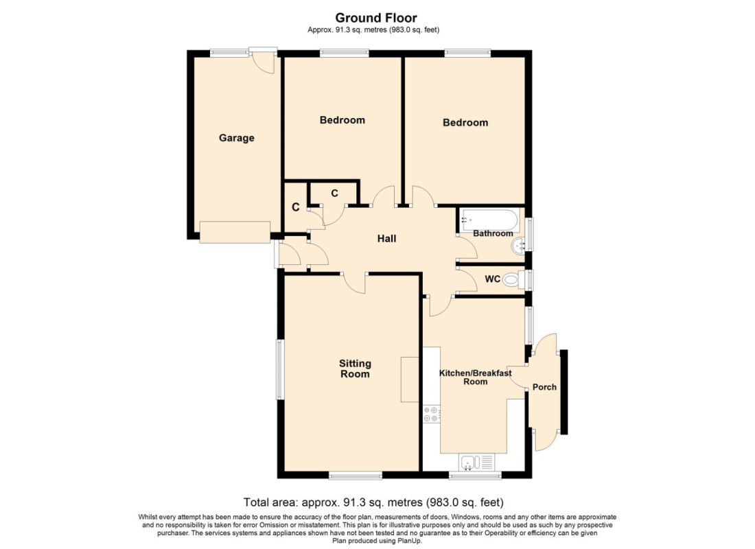 2 bedroom property for sale in Way, Corfe Mullen, Wimborne